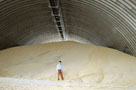 Cumulo nel silo orizzontale
